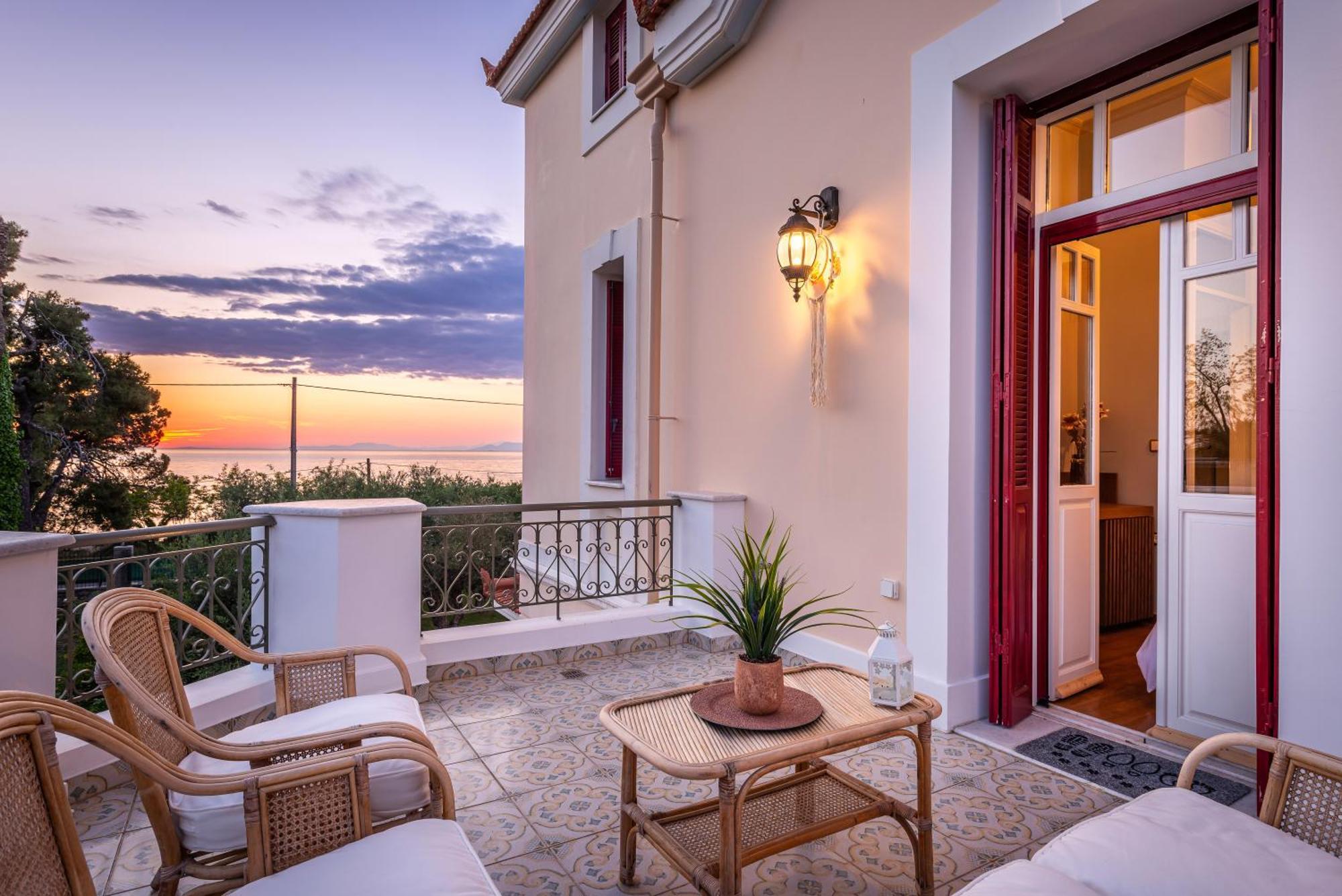 Sunset English Villas Paralía Стая снимка